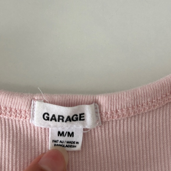 Pink Ribbed Tank Top - Picture 2 of 2